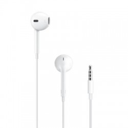APPLE EARPODS JACK 3.5MM HEADPHONES WHITE MWU53ZM/A