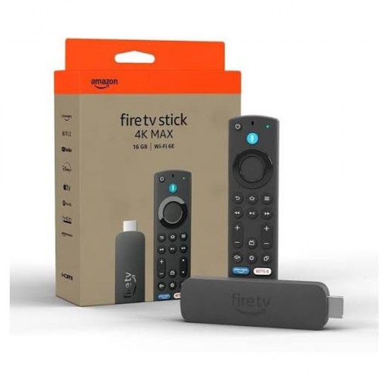 AMAZON FIRE TV STICK 4K MAX WIFI 6+BLUETOOTH ALEXA