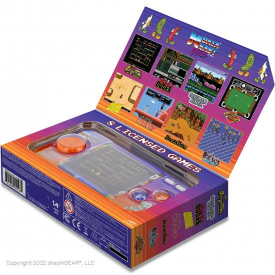 MY ARCADE POCKET PLAYER DATA EAST 308 GAMES DGUNL-4127