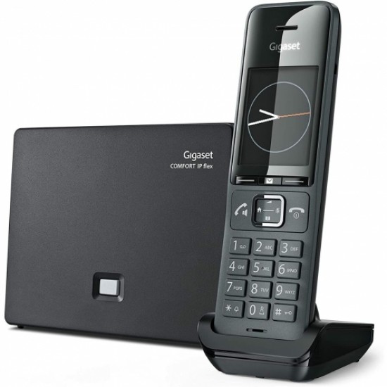GIGASET WIRELESS PHONE COMFORT 520 IP FLEX TITANIUM BLACK S30852-H3015-D203