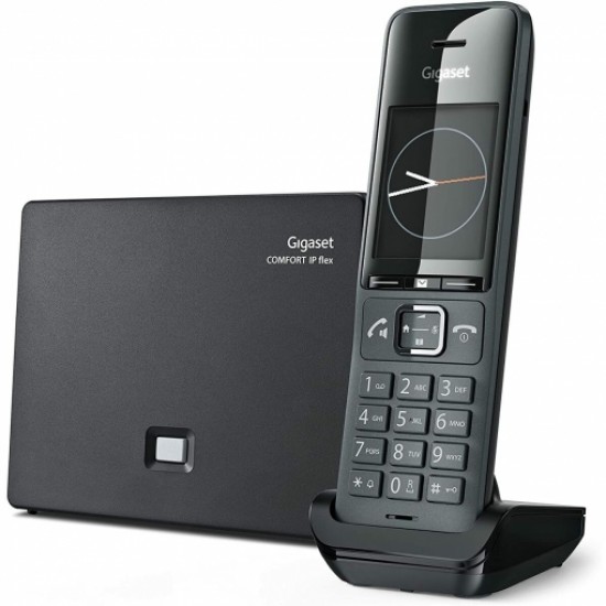 GIGASET-WIRELESS-PHONE-COMFORT-520-IP-FLEX-TITANIUM-BLACK-S30852-H3015 ...