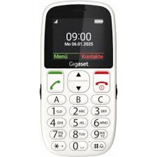 GIGASET GL395 SENIOR PHONE WHITE (S30853-H1230-R103)