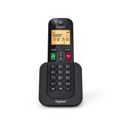 GIGASET WIRELESS PHONE ESSENTIAL 400 BLACK (S30852-H3009-D201)