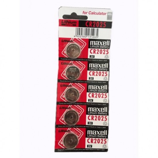 MAXELL GOMBELEM CR2025 5DB