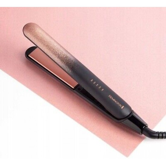 REMINGTON HAIR STRAIGHTENER S5305 ROSE SHIMMER CERAMIC REMINGTON HAIR STRAIGHTENER S5305 ROSE SHIMMER CERAMIC