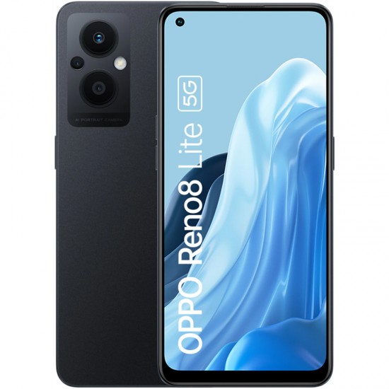 OPPO RENO 8 LITE 8+128GB DS 5G COSMIC BLACK (Op sim free only message)