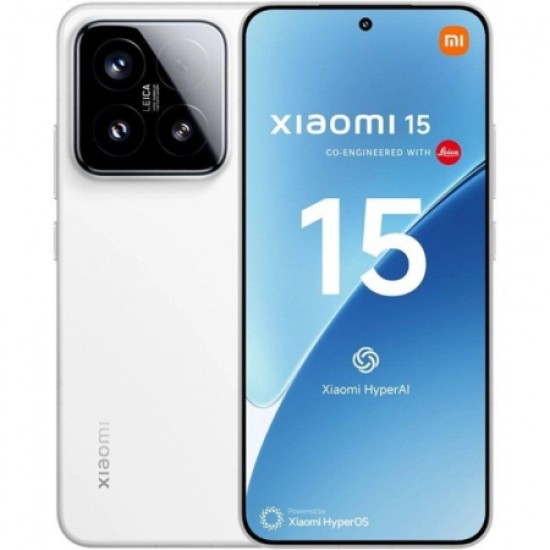XIAOMI 15 12+512GB DS 5G WHITE OEM XIAOMI 15 12+512GB DS 5G WHITE OEM