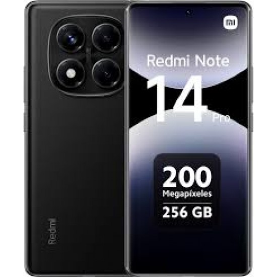XIAOMI REDMI NOTE 14 PRO 12+512GB 4G MIDNIGHT BLACK OEM XIAOMI REDMI NOTE 14 PRO 12+512GB 4G MIDNIGHT BLACK OEM