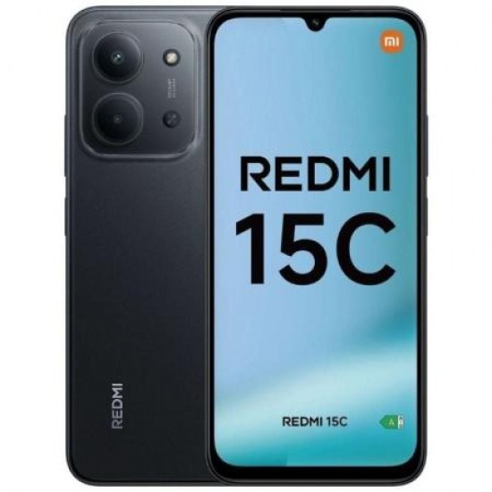 XIAOMI REDMI 15C 4+128GB DS NFC 4G MIDNIGHT BLACK OEM