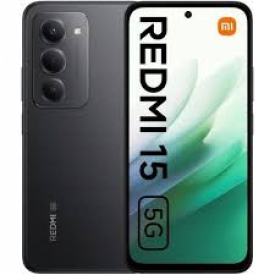 XIAOMI REDMI 15 4+128GB DS 5G MIDNIGHT BLACK OEM