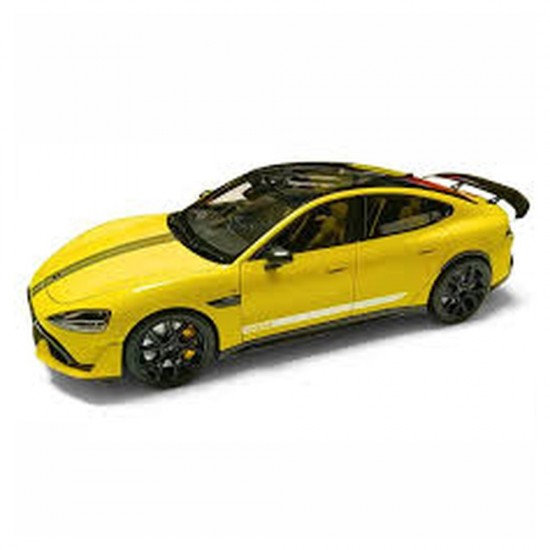 XIAOMI SU7 ULTRA 1/18 DIE-CAST MODEL CAR LIGHTNING YELLOW BHR08KQGL