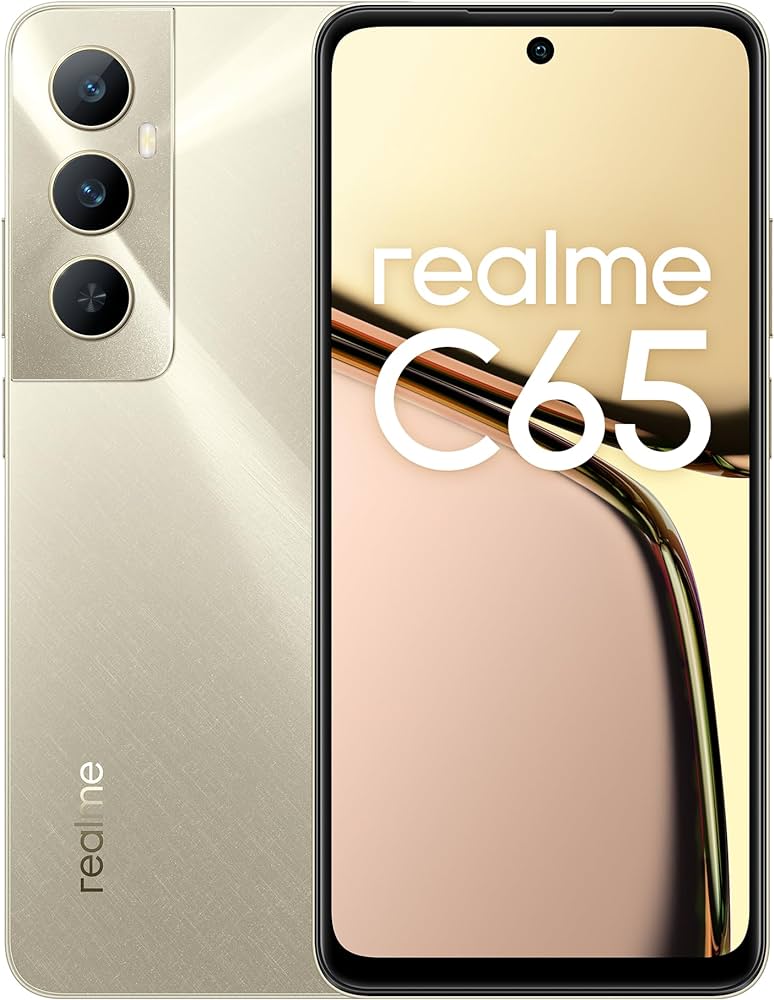 スマートフォン本体 Realme c65 6+128GB realme C65 Smartphone 6+128 GB, 50MP AI Camera, 6.67 inch