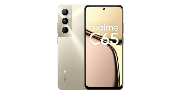 realme C65 スマートフォン 金色 Realme C65 Dual SIM Starlight Gold 256GB and 8GB RAM