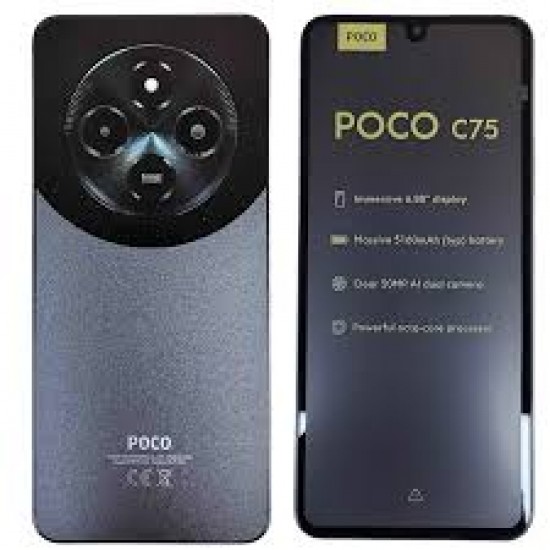 POCO C75 8+256GB DS 4G BLACK OEM POCO C75 8+256GB DS 4G BLACK OEM