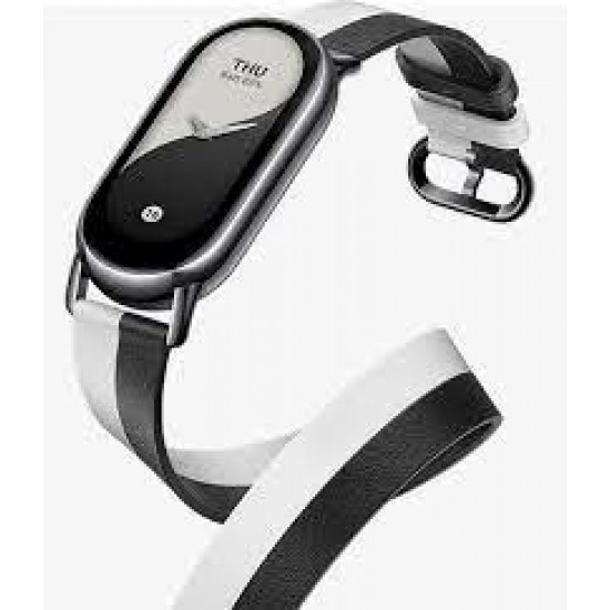 XIAOMI SMART BAND 8 DOUBLE WRAP STRAP BLACK AND WHITE BHR7311GL