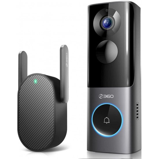 360 VIDEO DOORBELL X3 BLACK 360 VIDEO DOORBELL X3 BLACK