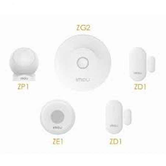 IMOU SMART ALARM SEURITY KIT ZIGBEE WIFI WHITE KIT-ALARM(ZG2) IMOU SMART ALARM SEURITY KIT ZIGBEE WIFI WHITE KIT-ALARM(ZG2)