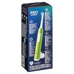 BRAUN ORAL-B GREEN PRO JUNIOR 6 PLUS TOOTHBRUSH