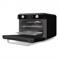 SMEG MULTIFUNCTION COUNTERTOP OVEN 50'S STYLE WITH GALILEO TECHNOLOGY BLACK COF01BLEU