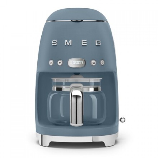 SMEG DRIP COFFEE MAKER 50´STYLE STORM BLUE DCF02SBMEU SMEG DRIP COFFEE MAKER 50´STYLE STORM BLUE DCF02SBMEU