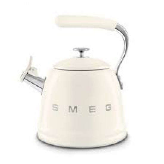 SMEG STOVETOP KETTLE 50´STYLE CREAM WKF01CR SMEG STOVETOP KETTLE 50´STYLE CREAM WKF01CR