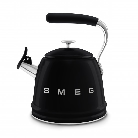 SMEG STOVETOP KETTLE 50´STYLE BLACK WKF01BL SMEG STOVETOP KETTLE 50´STYLE BLACK WKF01BL