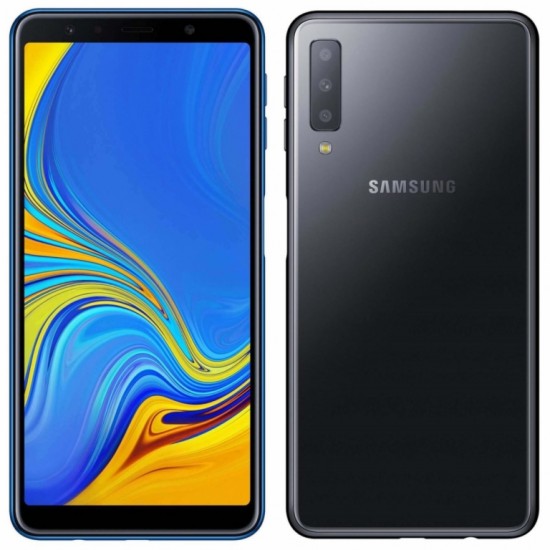 SAMSUNG A7 SM-A750F 4+64GB DS 4G BLACK OEM