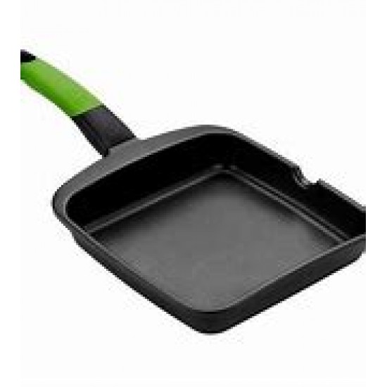 BRA GRILL 28 LISO PRIOR VERDE ALUMINIO FUNDIDO A121459 BRA GRILL 28 LISO PRIOR VERDE ALUMINIO FUNDIDO A121459