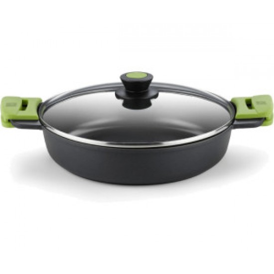 BRA CACEROLA 36 BAJA PRIOR VERDE ALUMINIO FUNDIDO A400536