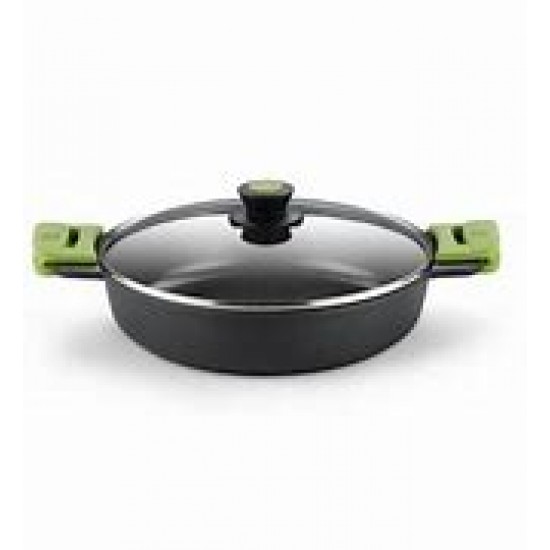 BRA CACEROLA 40 BAJA PRIOR VERDE ALUMINIO FUNDIDO A400540 BRA CACEROLA 40 BAJA PRIOR VERDE ALUMINIO FUNDIDO A400540