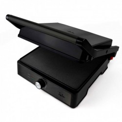 JATA GRILL DOUBLE NON-STICK 180º OPENING PLATE 29X24CM 2000W BLACK JEGR1913