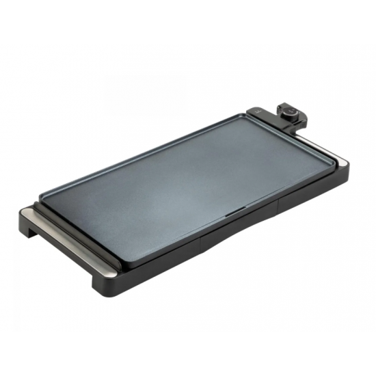 JATA ELECTRIC GRIDDLE COOL-TOUCH HANDLES 508X254MM 2500W BLACK JEGR1245