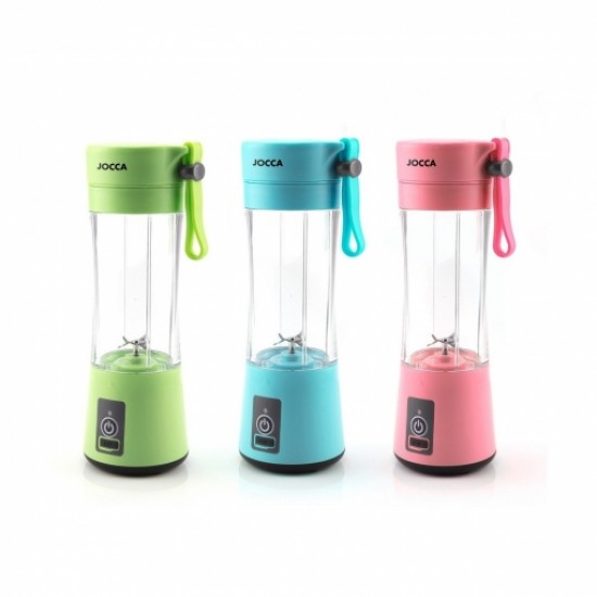 JOCCA PORTABLE BLENDER WITH USB 380ML 1582 JOCCA PORTABLE BLENDER WITH USB 380ML 1582
