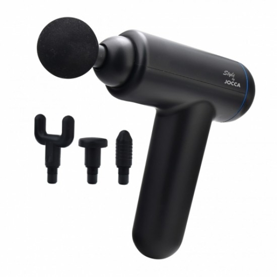 JOCCA MASSAGE GUN 6 SPEEDS + 4 HEADS 1587 JOCCA MASSAGE GUN 6 SPEEDS + 4 HEADS 1587