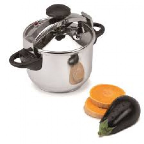 JATA PRESSURE COOKER CLASSIC STAINLESS STEEL 20CM DIAM. 4L INDUCTION READY OPC4