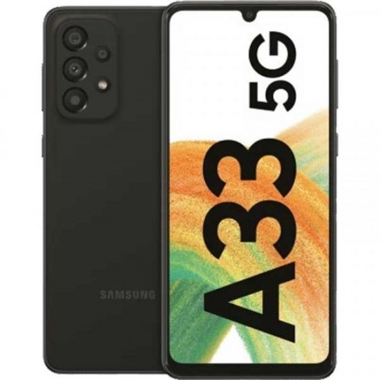 SAMSUNG A33 SM-A336B 6+128GB DS 5G AWESOME BLACK (Op. sim free only welcome message) SAMSUNG A33 SM-A336B 6+128GB DS 5G AWESOME BLACK (Op. sim free only welcome message)