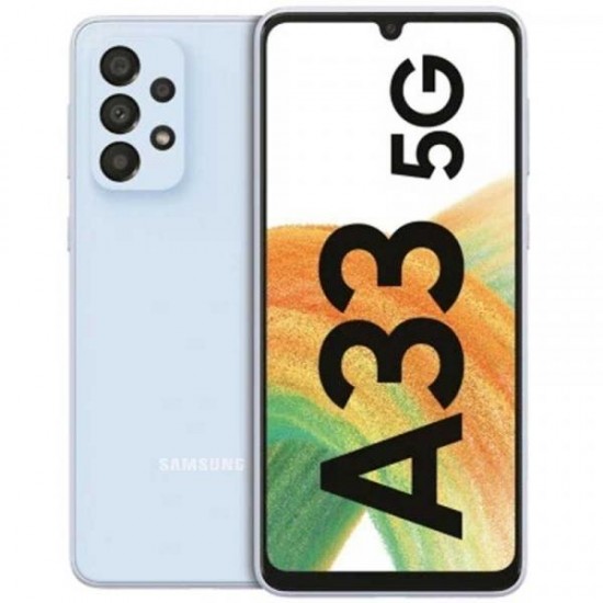 SAMSUNG A33 SM-A336B 6+128GB DS 5G AWESOME BLUE (Op. sim free only welcome message) SAMSUNG A33 SM-A336B 6+128GB DS 5G AWESOME BLUE (Op. sim free only welcome message)