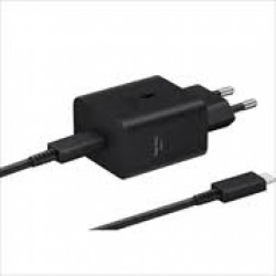 SAMSUNG POWER WALL CHARGER 45W USB-C + CABLE USB-C TO USB-C 1.8M BLACK EP-T4511XBEGEU