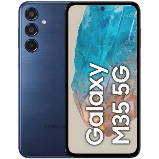 SAMSUNG GALAXY M35 M356 6+128GB DS 5G DARK BLUE SAMSUNG GALAXY M35 M356 6+128GB DS 5G DARK BLUE
