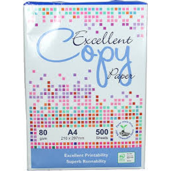 EXCELLENT COPY A4 PAPER 21X29.7 EXCELLENT COPY A4 PAPER 21X29.7