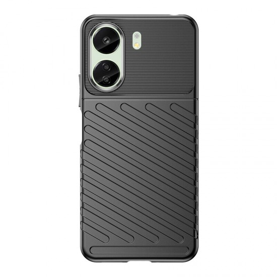 THUNDER CASE TANK CASE - XIAOMI REDMI 13C - BLACK THUNDER CASE TANK CASE - XIAOMI REDMI 13C - BLACK