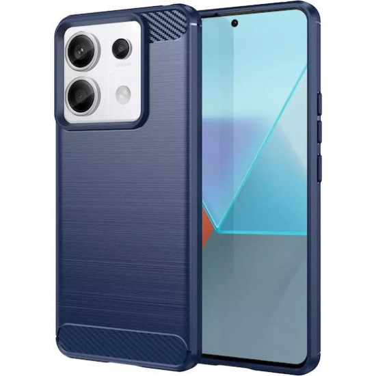 CARBON CASE- XIAOMI REDMI NOTE 13 PRO - BLUE CARBON CASE- XIAOMI REDMI NOTE 13 PRO - BLUE