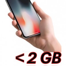 < 2GB < 2GB