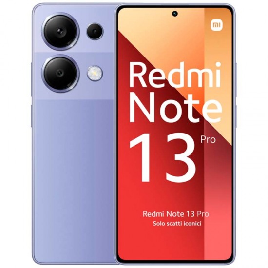 XIAOMI REDMI NOTE 13 PRO 12+512GB DS 4G LAVENDER PURPLE OEM XIAOMI REDMI NOTE 13 PRO 12+512GB DS 4G LAVENDER PURPLE OEM