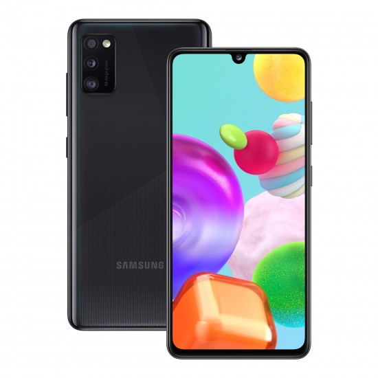 SAMSUNG A41 SM-A415F 4+64GB DS 4G PRISM CRUSH BLACK OEM