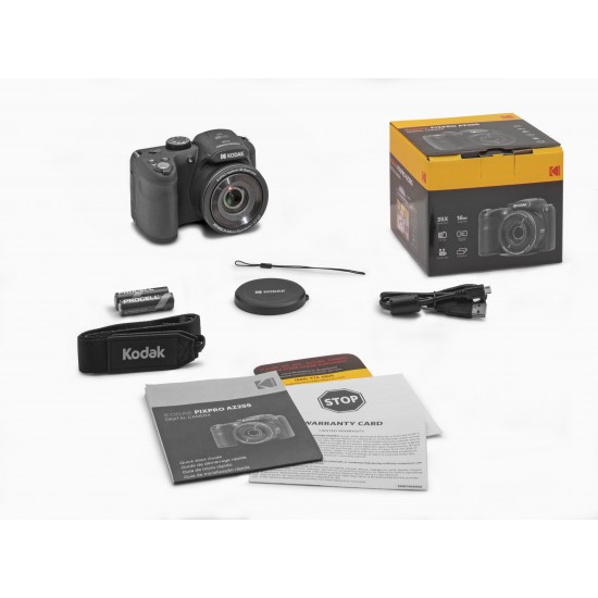 KODAK CAMERA AZ255 DIGITAL BLACK KODAK CAMERA AZ255 DIGITAL BLACK