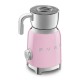 SMEG MILK FROTHER 50´STYLE PINK MFF01PKEU SMEG MILK FROTHER 50´STYLE PINK MFF01PKEU