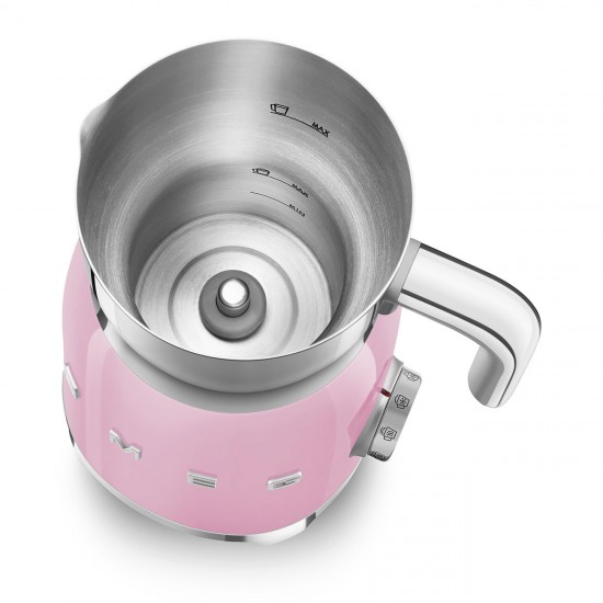 SMEG MILK FROTHER 50´STYLE PINK MFF01PKEU SMEG MILK FROTHER 50´STYLE PINK MFF01PKEU
