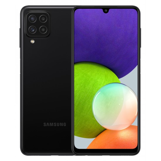 SAMSUNG A22 SM-A225F 4+64GB DS 4G BLACK (Op. sim free)