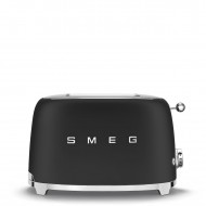 SMEG TOASTER 2X2 50´STYLE MATT BLACK TSF01BLMEU
